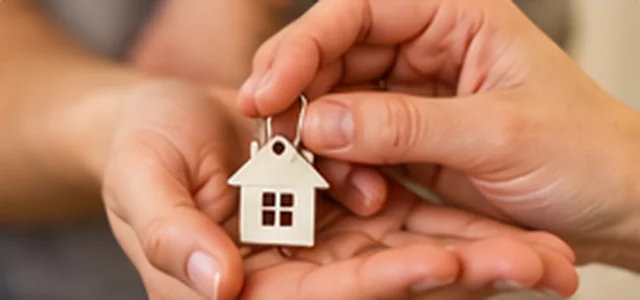 Illustrative supported housing and community photograph