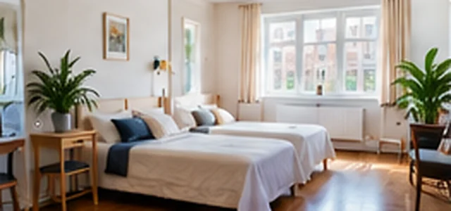 Illustrative supported housing and community photograph