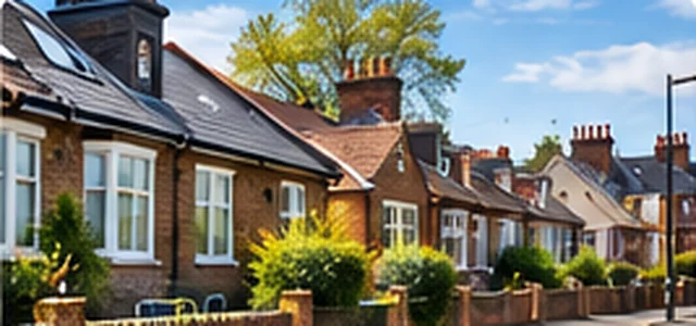Illustrative supported housing and community photograph